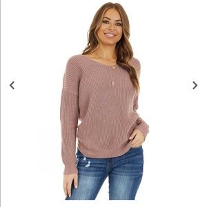 Sweaterish top/blouse size L